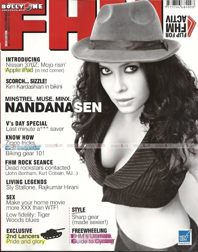 Nandana Sen Hot FHM Magazine February 2010 Photoshoot