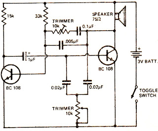 Simple Fish Caller Circuit 