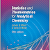 تحميل كتاب الاحصاء من اجل الكيمياء التحليلية statistics and chemometrics for analytical chemistry pdf