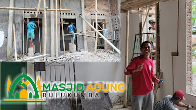 Masjid Agung Bulukumba Bakal Punya Kantor Secretariat, Kondisinya Bikin Terkesima bagi Para Dermawan!