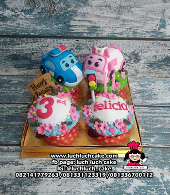 Cupcake Robocar Poli