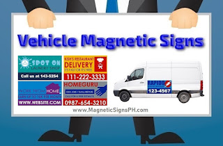 Vehicle Magnetic Signs