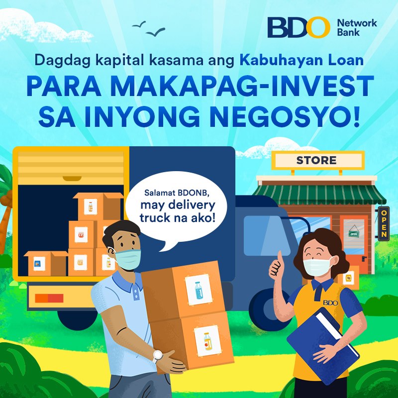 Kabuhayan Loan ng BDO Network Bank, katulong sa pag-asenso ng MSMEs, OF’s at ng pamilya.