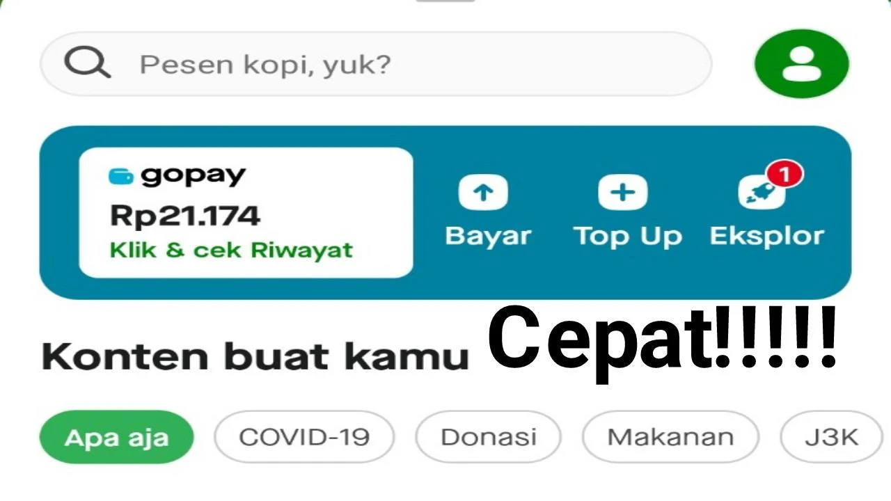 Pencari Aplikasi gopay