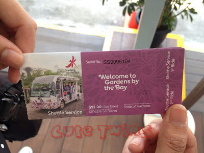 shuttle service gardens by the bay singapura