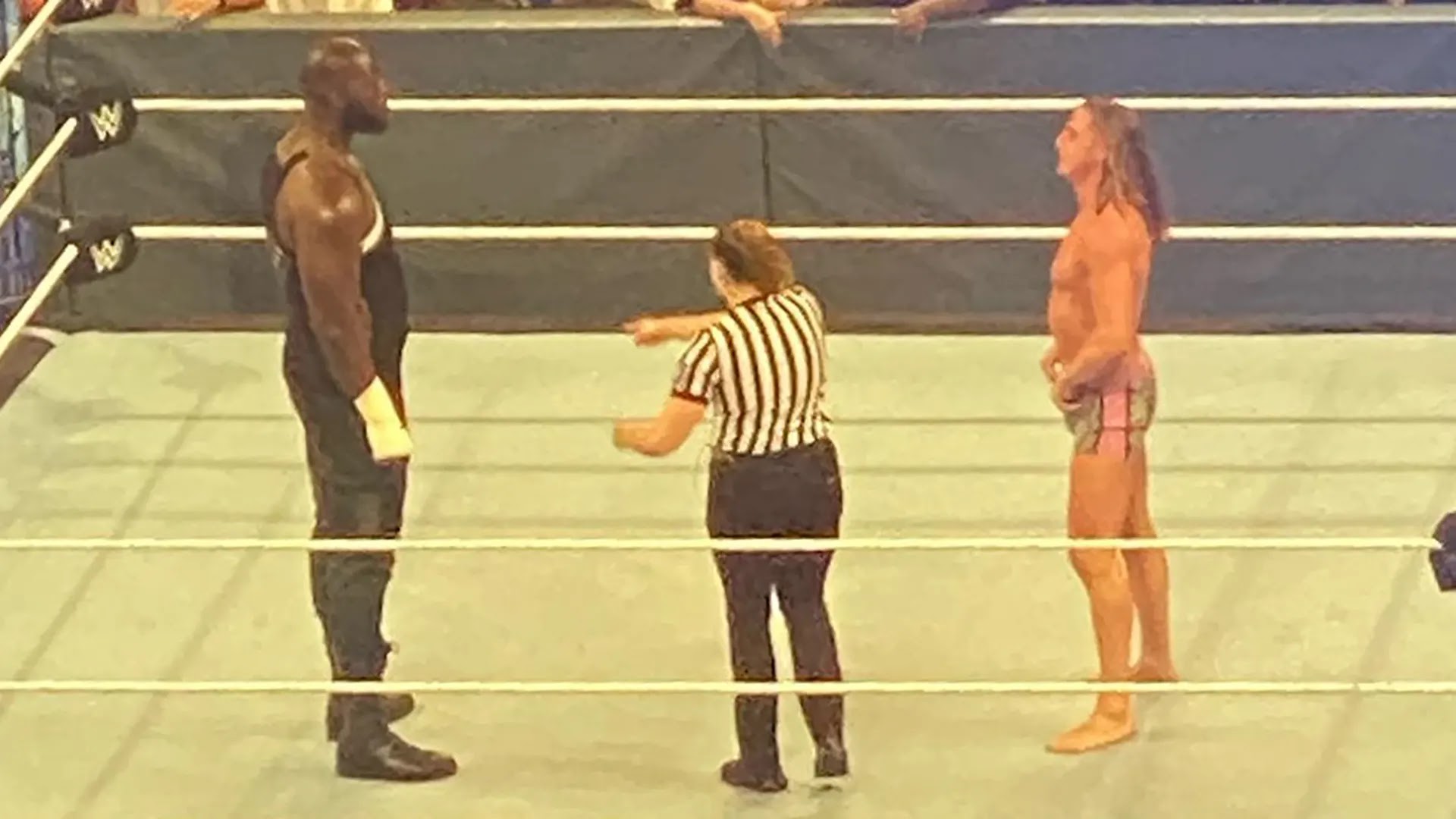 Riddle vs. Omos After SmackDown Went Off Air