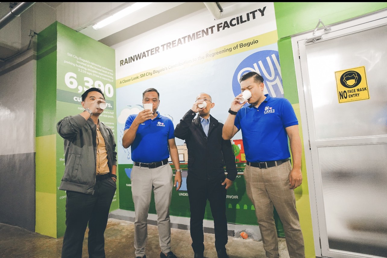 SM City Baguio Set To Convert Rainwater to Potable Water