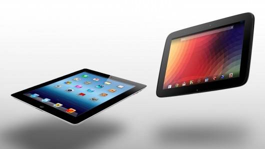 nexus 10 vs iPad 4