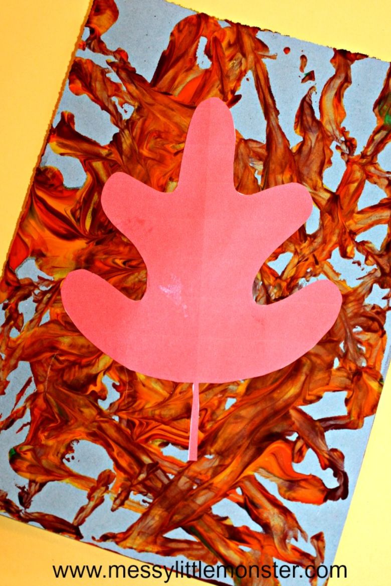 leaf art activity