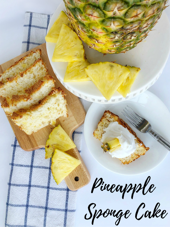 Easy Pineapple Sponge Cake