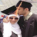 Saudi Mother and son graduated same day