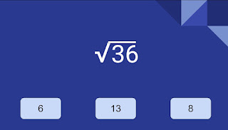 What is the square root of 36?
