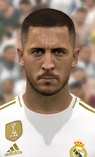 PES 2017 Faces Eden Hazard by WER