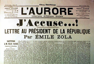 Caso Dreyfus-Alfred Dreyfus-Emile Zola-Francia-periodismo