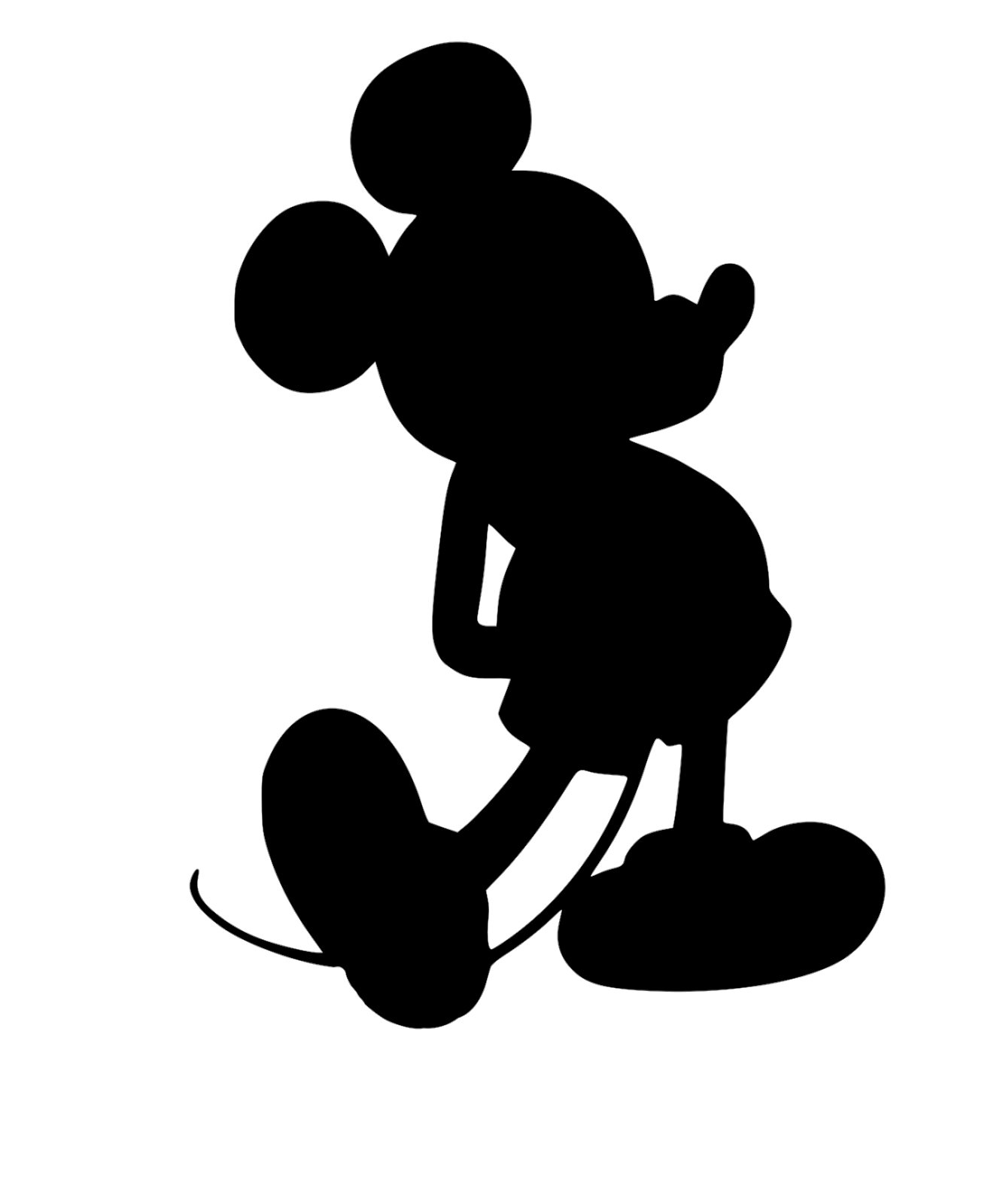 Chez Whimsy FREE SVG MICKEY SILHOUETTE