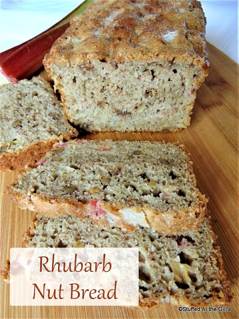 Rhubarb Nut Bread