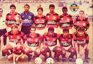 CR Flamengo Campeão Estadual Sub-20 de 1985