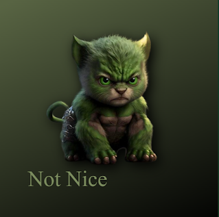 Day Greeting. Not Nice