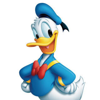 donald duck face