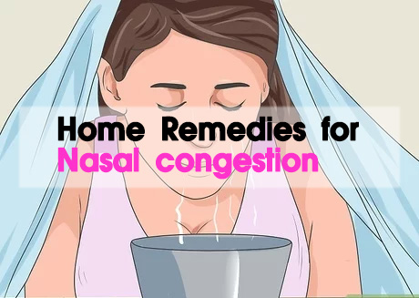 home remedies for Nasal congestion