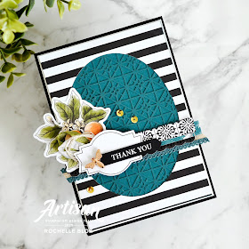 The Stamping Blok | Just Add Ink #492 | Sketch Challenge | Stampin' Up! Botanical Prints Product Medley | Rochelle Blok