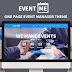 EventMe One Page Conference & Event Drupal Theme 