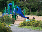 A hilly, multiacred park called Stage Fort Park boasts this playground, .