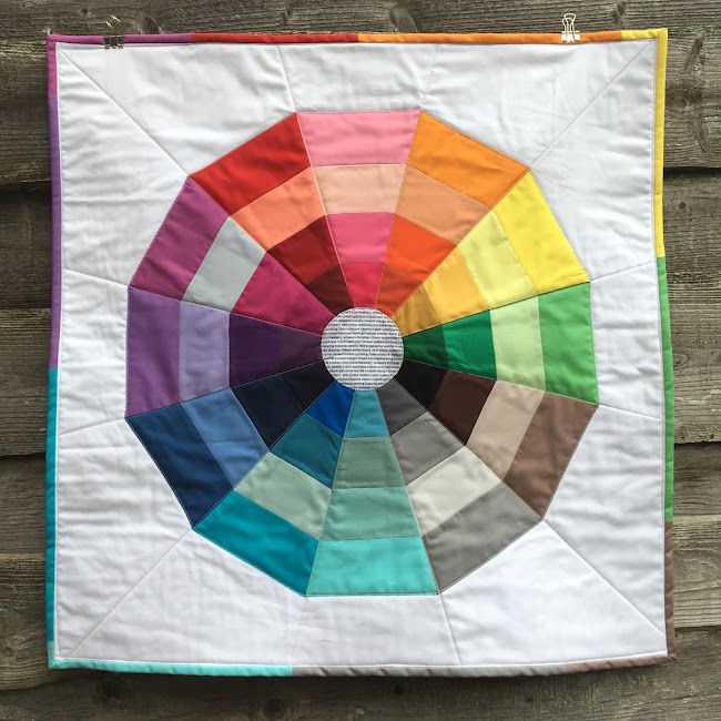 color wheel quilt