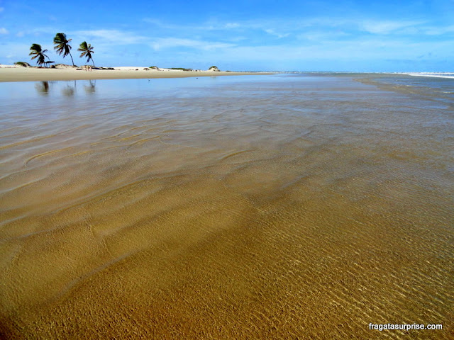 Praia de Mangue Seco, Litoral Norte da Bahia
