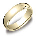 NEW 811 MENS WEDDING BANDS GOLD COMFORT FIT