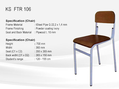 Spesifikasi Kursi Kantor Merk Futura