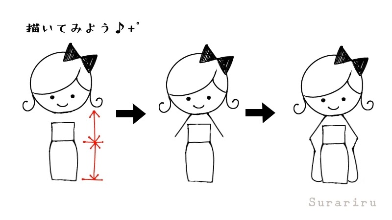 簡単な振袖の女の子のイラストの描き方 遠北ほのかのイラストサイト 簡単な振袖の女の子のイラストの描き方 遠北ほのかのイラストサイト