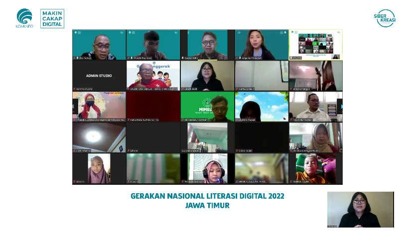 Webinar Literasi Digital 2022 bersama Kominfo, Rabu (29/6)