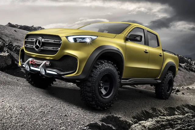 Mercedes Benz pickup