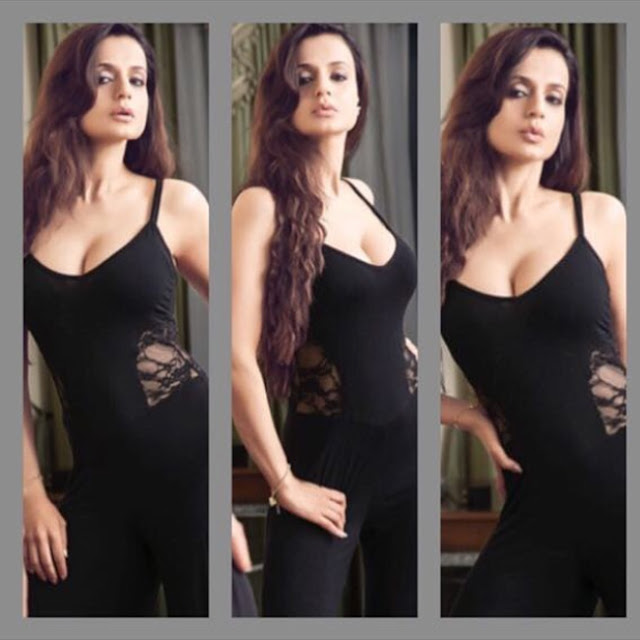 Stunning Amisha Patel in Black