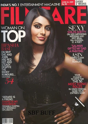 Bipasha Basu Smokin Hot Filmfare Magazine June 2009 Pictures