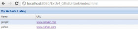 ExtJs 4 Grid Cell display URL link