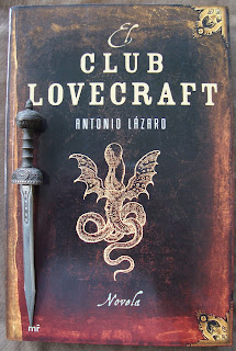 Portada del libro El club Lovecraft, de Antonio Lázaro