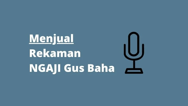 jual rekaman ngaji Gus baha