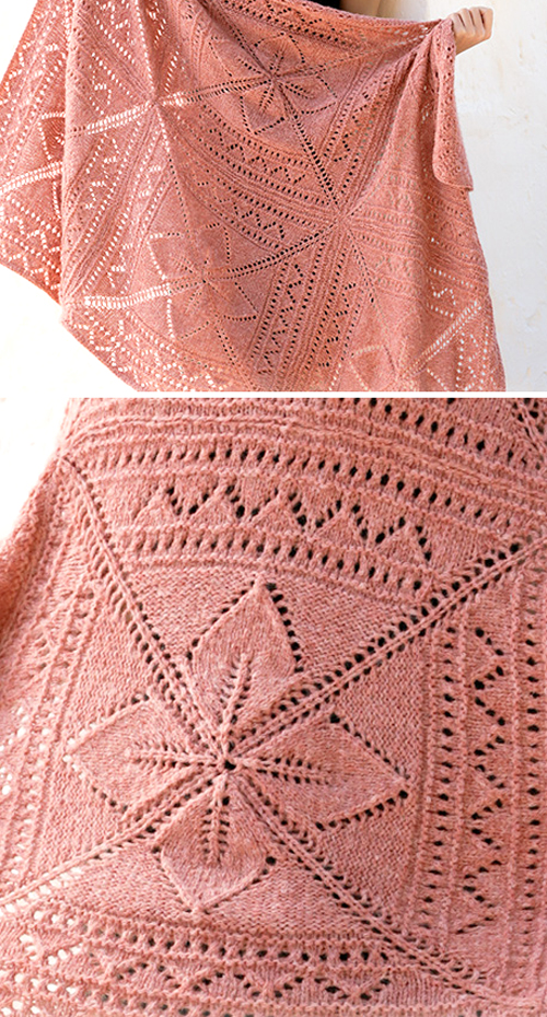 Sweet Nordic Rose - Free Knitting Pattern