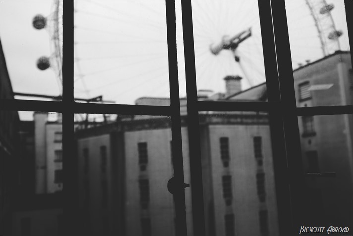 London Eye Through London Window