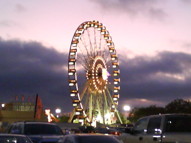 OCC FAIRes wheel...Get it? Cause it's he fair and it's a ferries wheel? Yeah? No? ok...