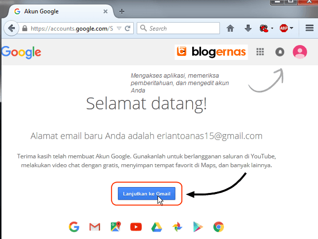 Cara Detail Membuat Email Gmail Full Gambar