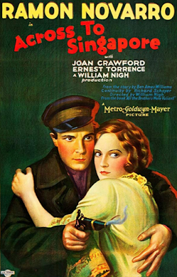 william night ramon novarro joan crawford silent movie poster