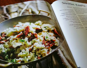 The Camping Cookbook from Parragon Books review risotto page