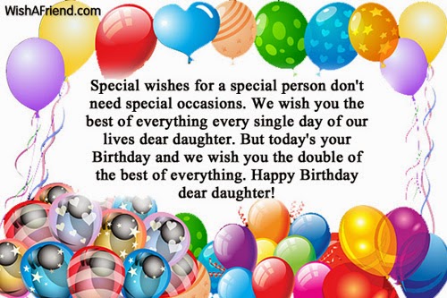 Birthday Wishes Daughter