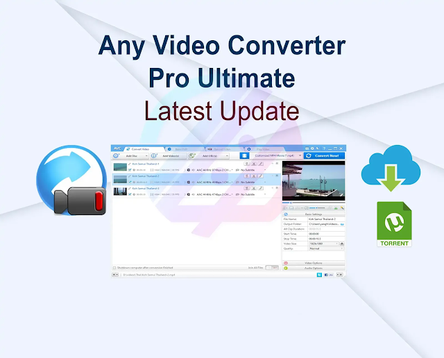 Any Video Converter Ultimate 7.1.8 Keygen + Portable Latest Update