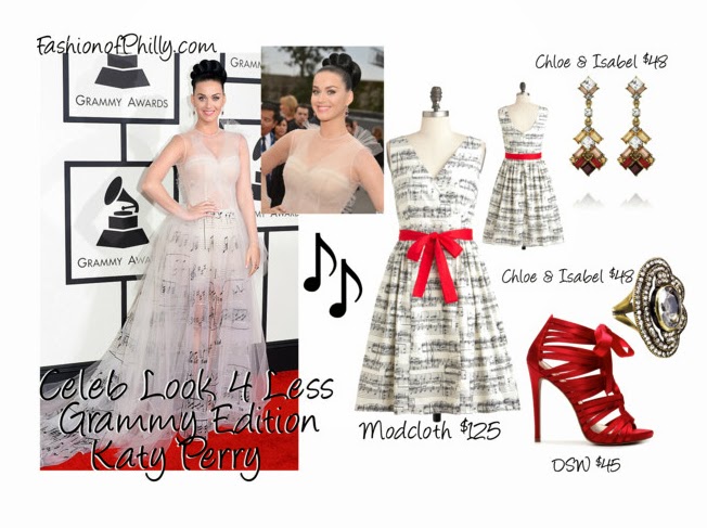 Look 4 Less "Grammy Edition": Katy Perry