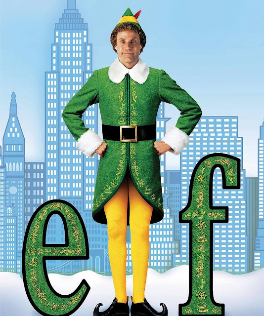 Movie poster for elf the movie