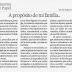 Artículo de Daniel Rojas Pachas sobre Mi familia y otras miserias en la Linterna de Papel del Mercurio de Antofagasta 